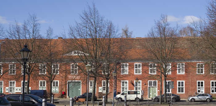 Häuserzeile Holländisches Viertel